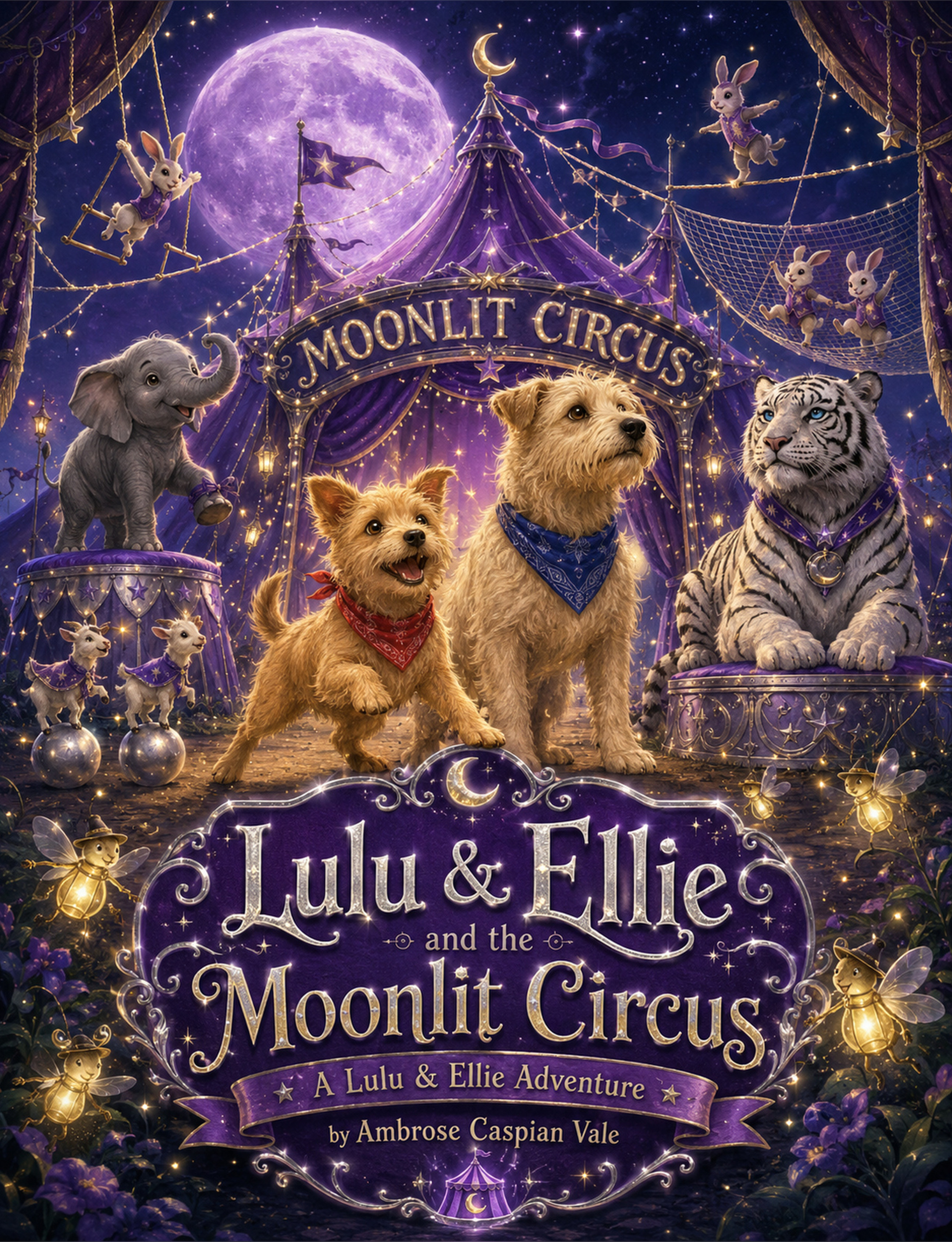 Lulu & Ellie and the Moonlit Circus cover art